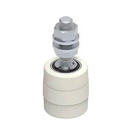 Sliding Gate Fitting - Guide Roller, M12, 40mm Diameter, 2 Ball Bearing, Stainless | Remote Pro