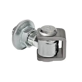 Swing Gate Fitting - Gate Hinge, M20 Adj, 150Kg, Weld-On To Post And Gate Zinc Plated | Remote Pro