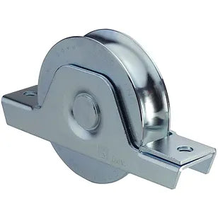 Sliding Gate Fitting - Gate Wheel, Recess Mount, 100 Diameter, 380Kg, 20mm Track 338-100 | Remote Pro
