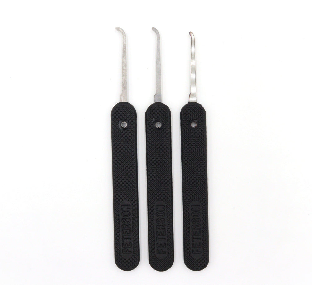 Peterson Lockpick Tools - 3 Diverse 0.025 GSP HOOKS | Remote Pro