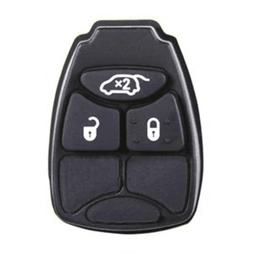3 Button Silicone Replacement Button to suit Chrysler/Dodge/Jeep | Remote Pro