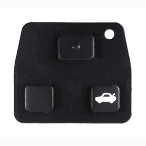3 Button Silicone Replacement Button to suit Toyota | Remote Pro