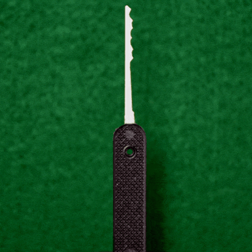 Peterson Lockpick Tools - Long Ripple - Plastic Gov Steel | Remote Pro