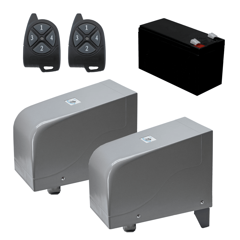 Letron SW850D DIY Double Swing Gate Motor Kit - Mains Powered | Remote Pro