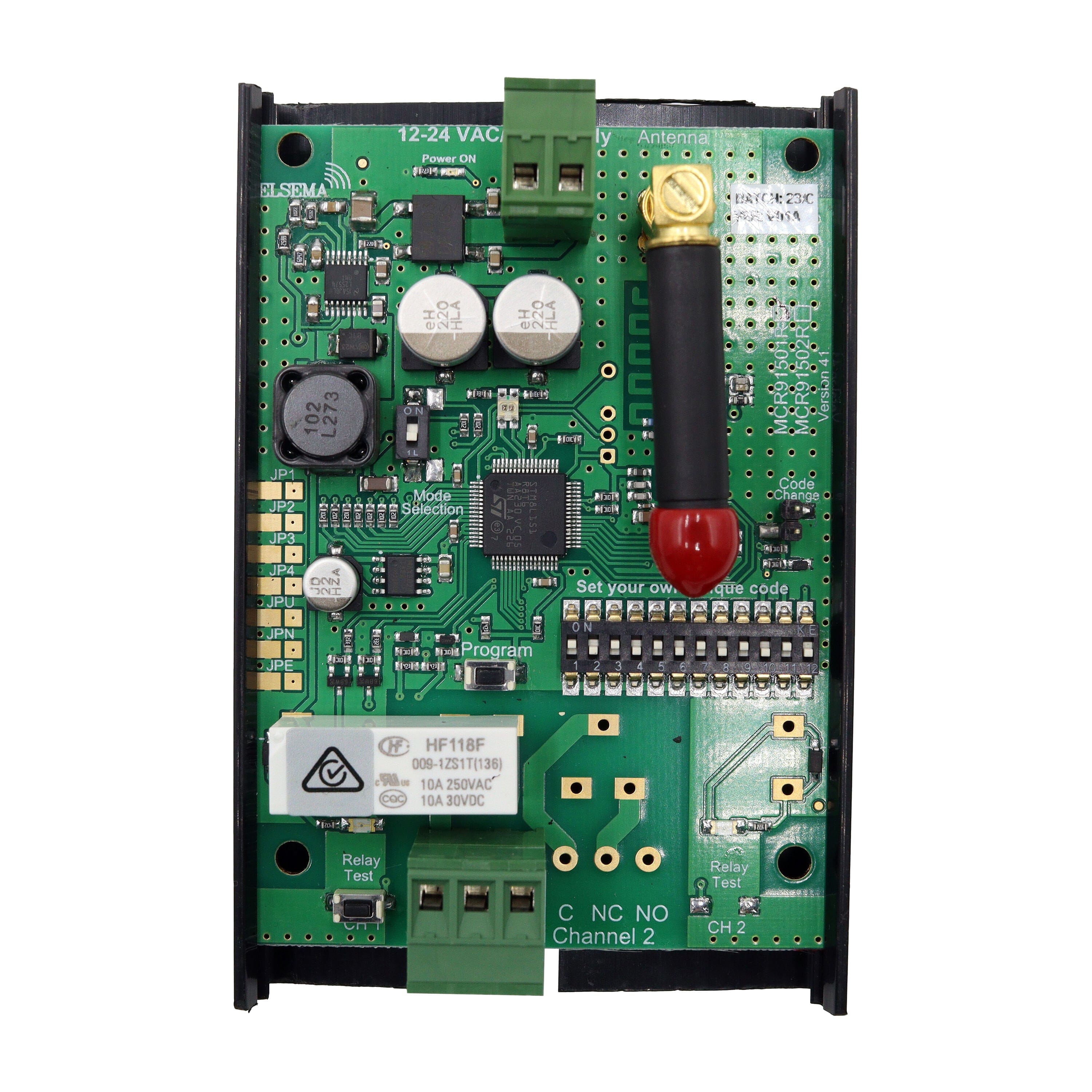 Genuine Elsema 915MHz Multicode Receiver 1CH | Remote Pro