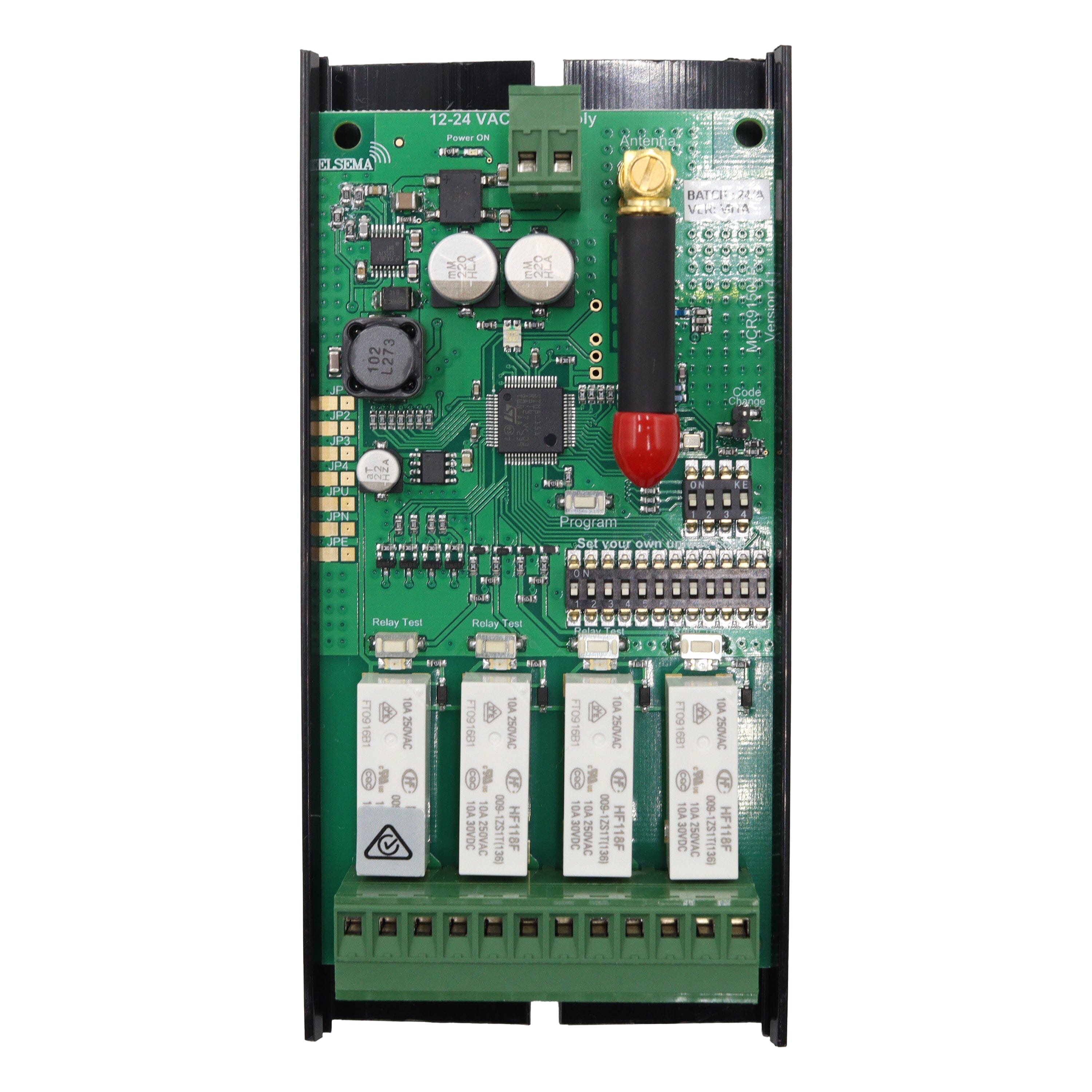 Genuine Elsema 915MHz Multicode Receiver 4CH | Remote Pro