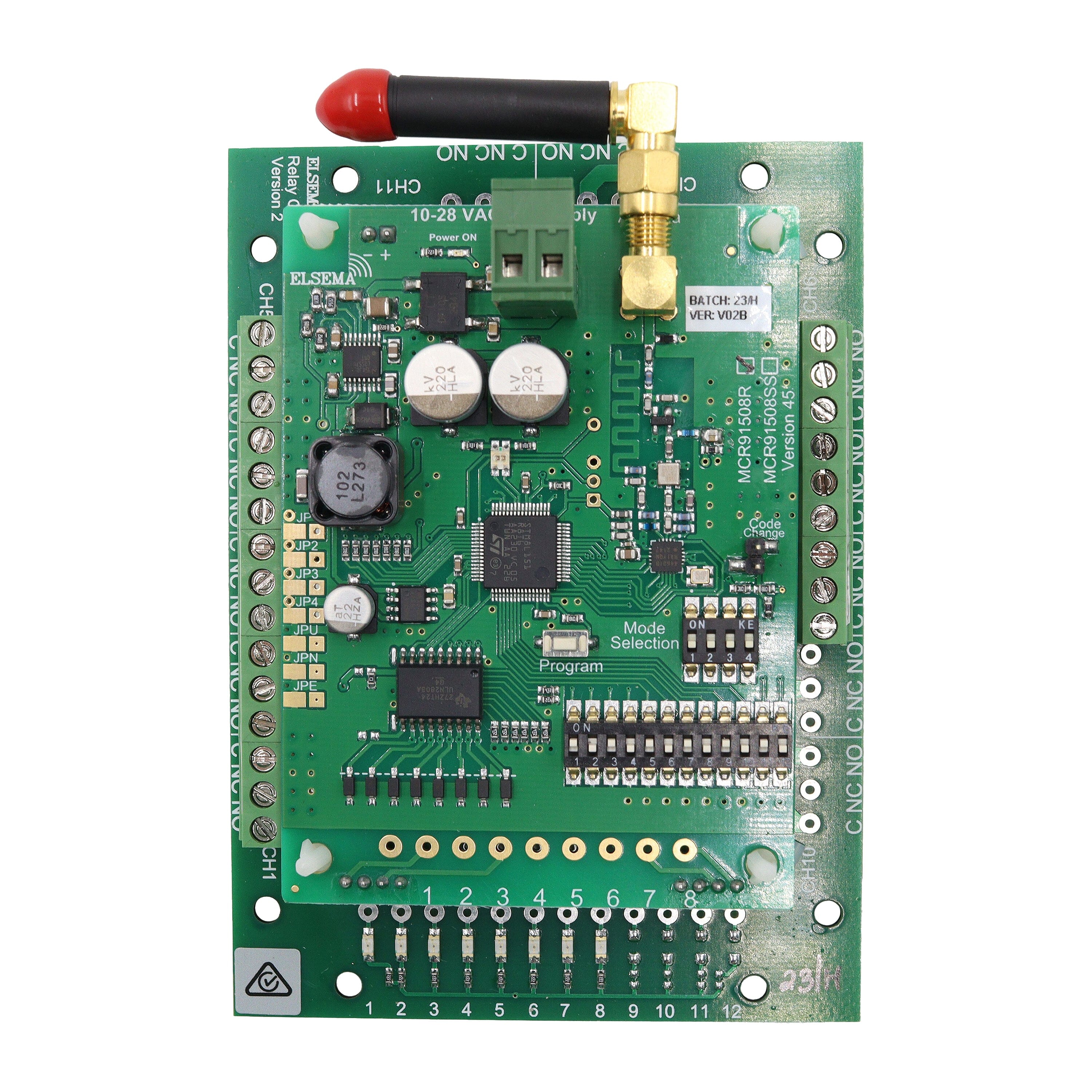 Genuine Elsema 915MHz Multicode Receiver 8CH | Remote Pro