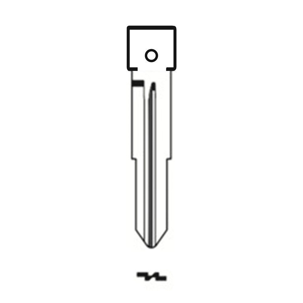 MFK/Transponder/Chip Key Blade to suit Suzuki SZ11R | Remote Pro