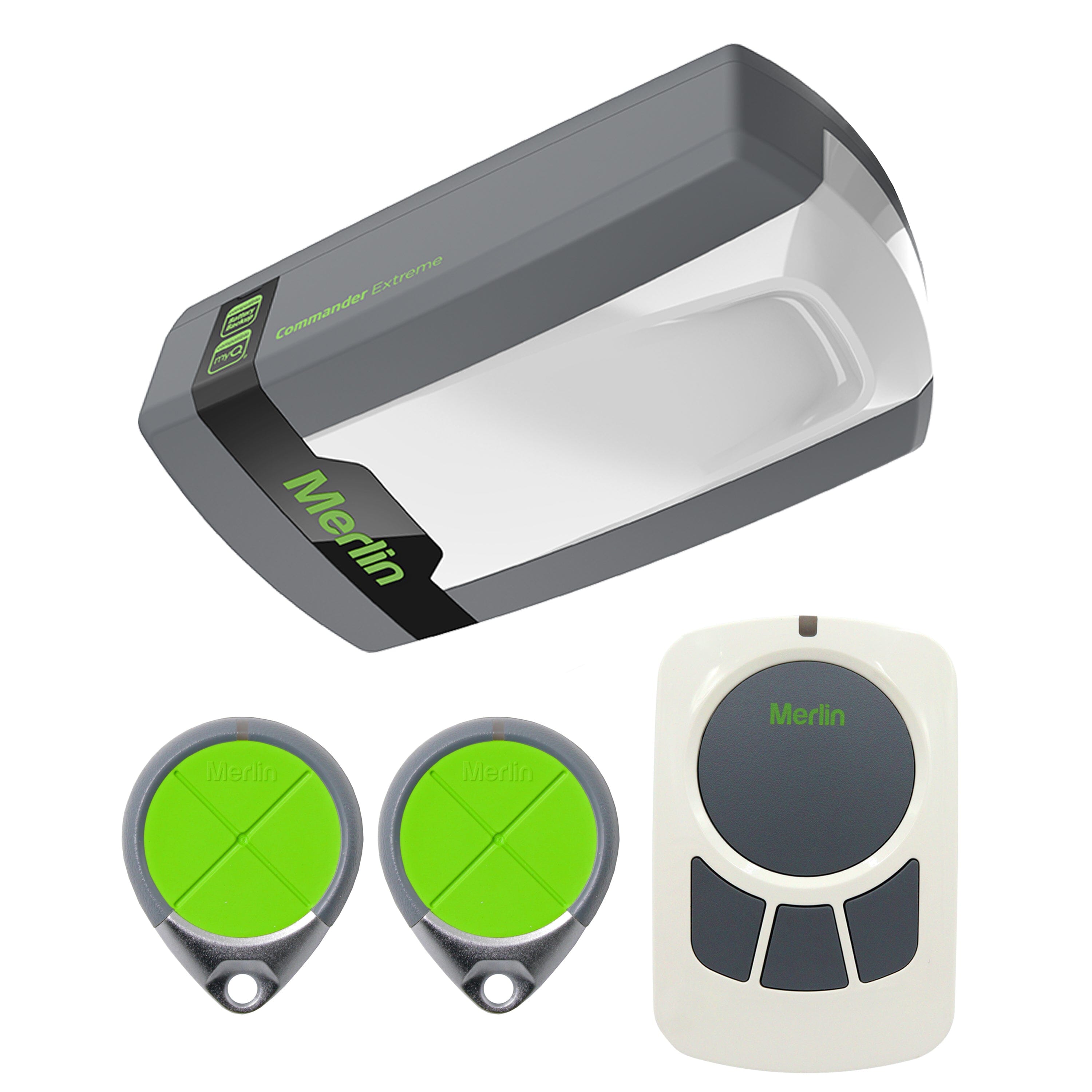 Merlin MS125MYQ Commander Extreme I Overhead/Sectional Garage Motor/Opener With Chain Rail | Remote Pro