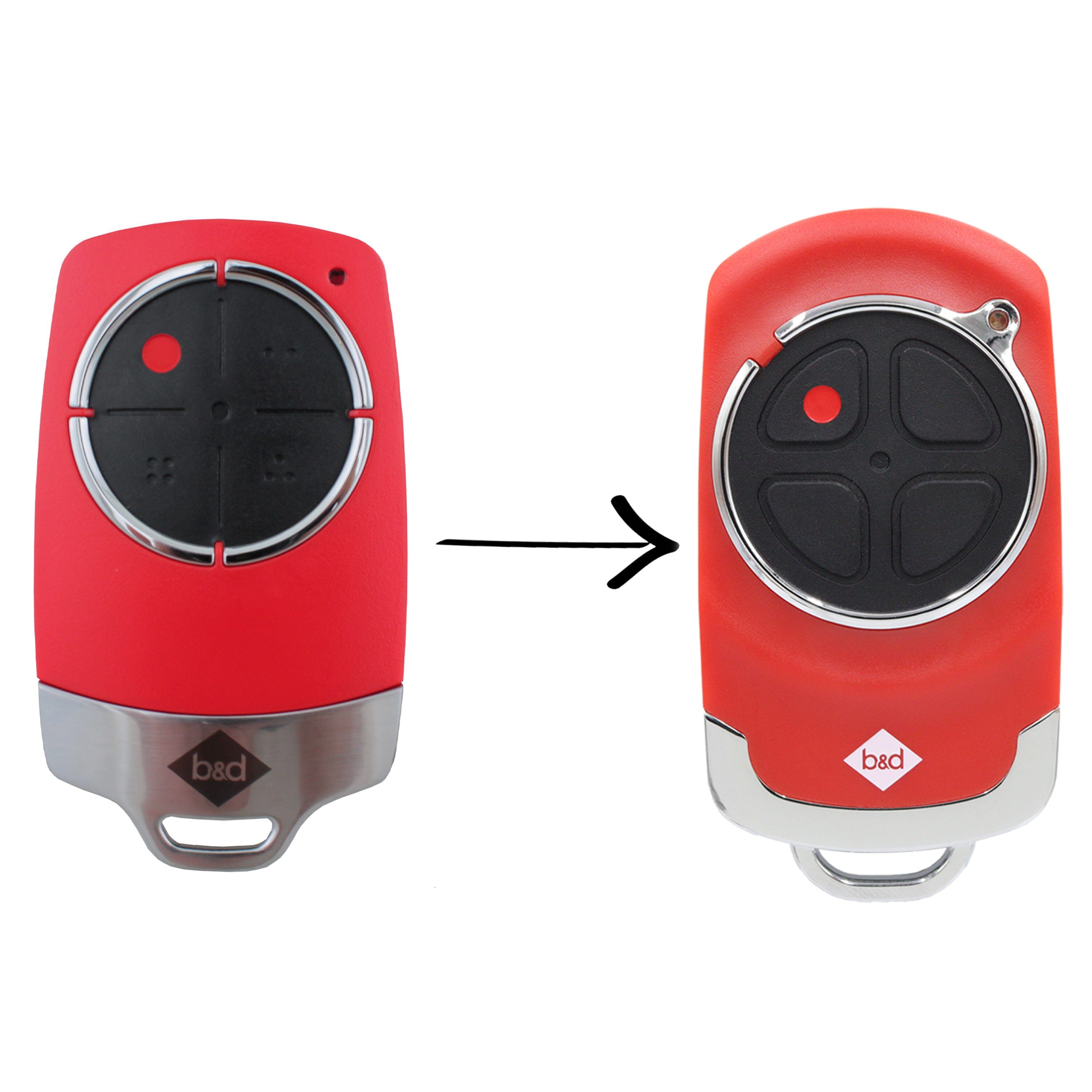 B&D TB5 Genuine Remote Wall/Visor Clip/Bracket – Replacement For Garage Door Opener, Part BND62549