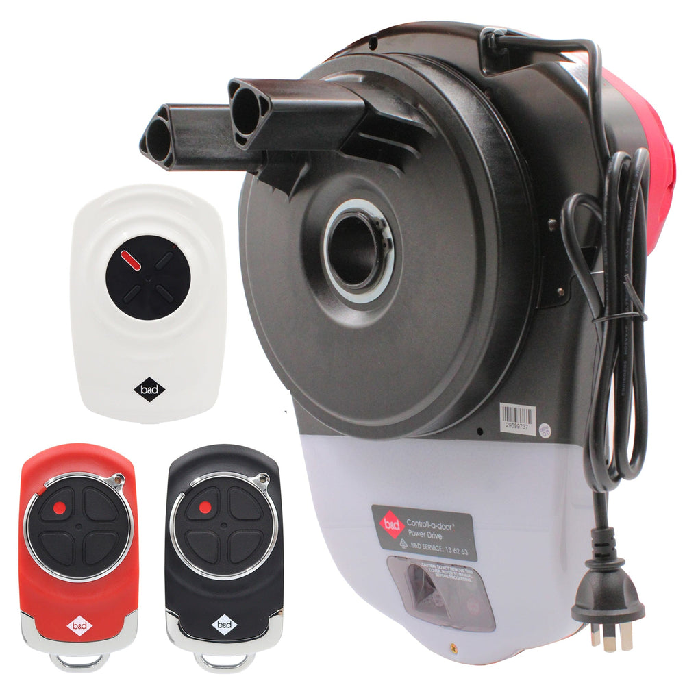 B&D Controll-A-Door Power Drive Roller Door Garage Motor/Opener | Remote Pro