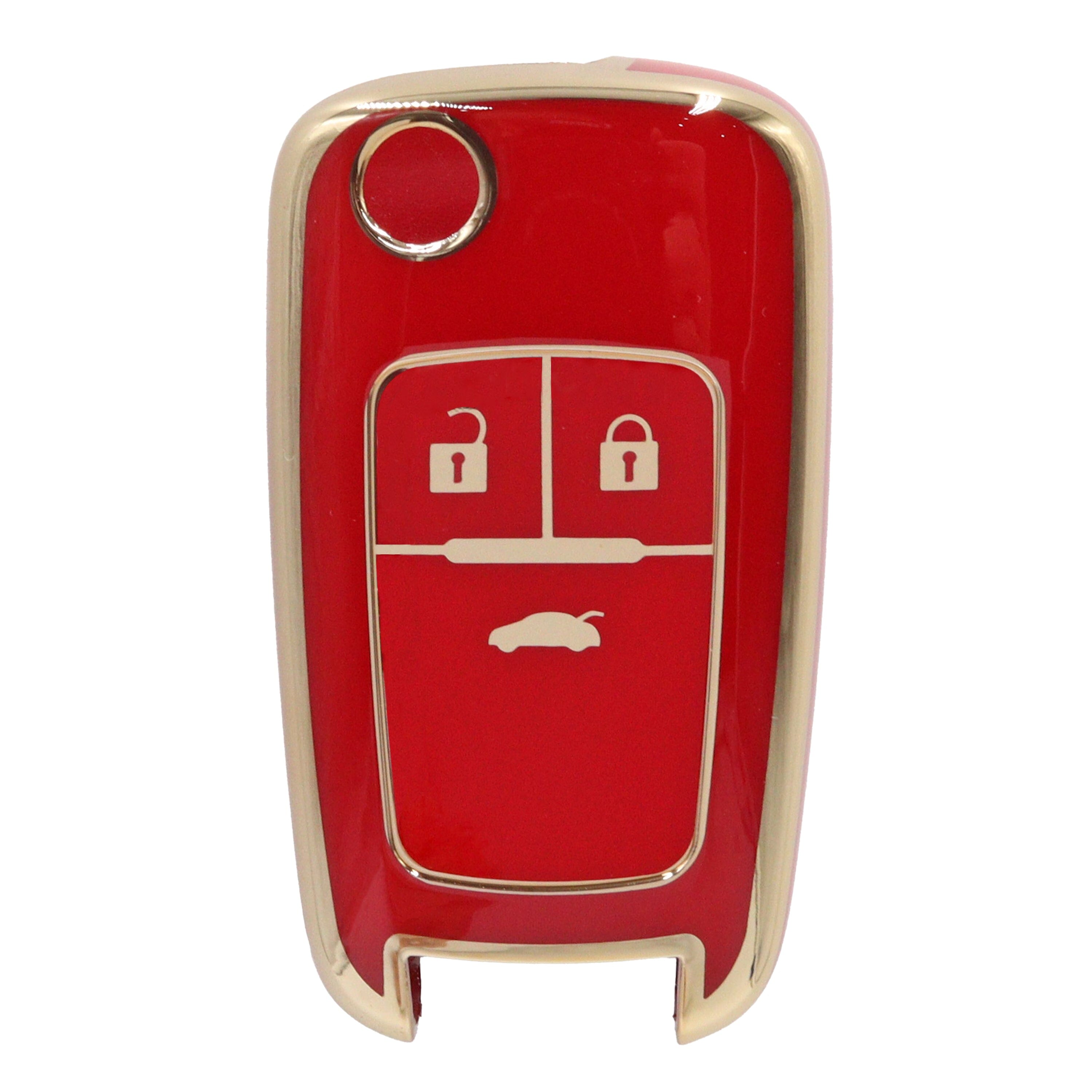3 Button Red Car Key Cover To Suit Holden | Remote Pro