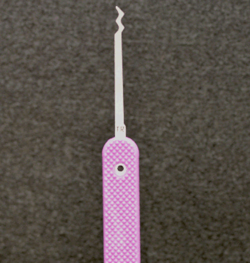 Peterson Lockpick Tools - Triple Rake - Euro Slender 0.018 | Remote Pro