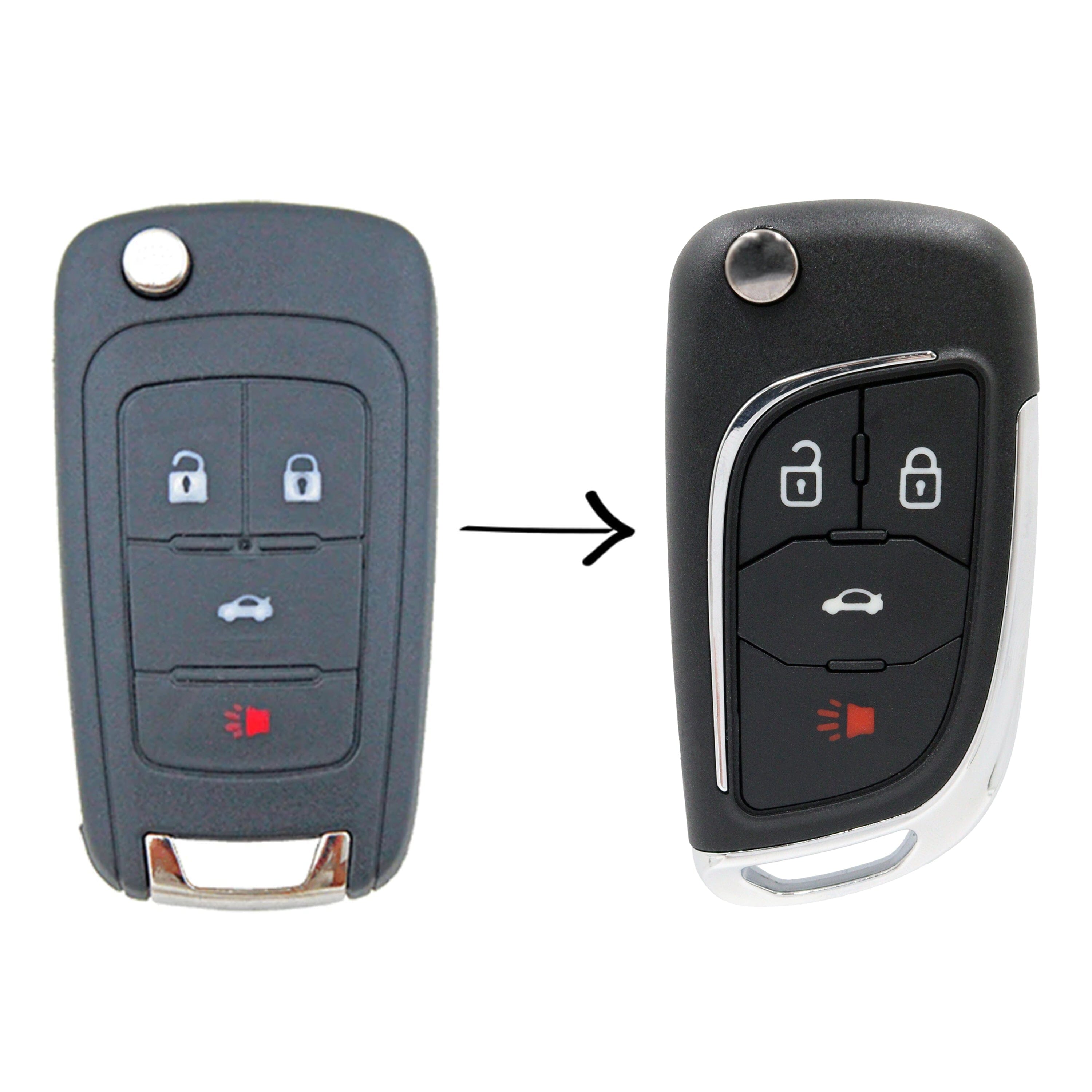 4 Button Smart Replacement Key Shell To Suit Holden | Remote Pro