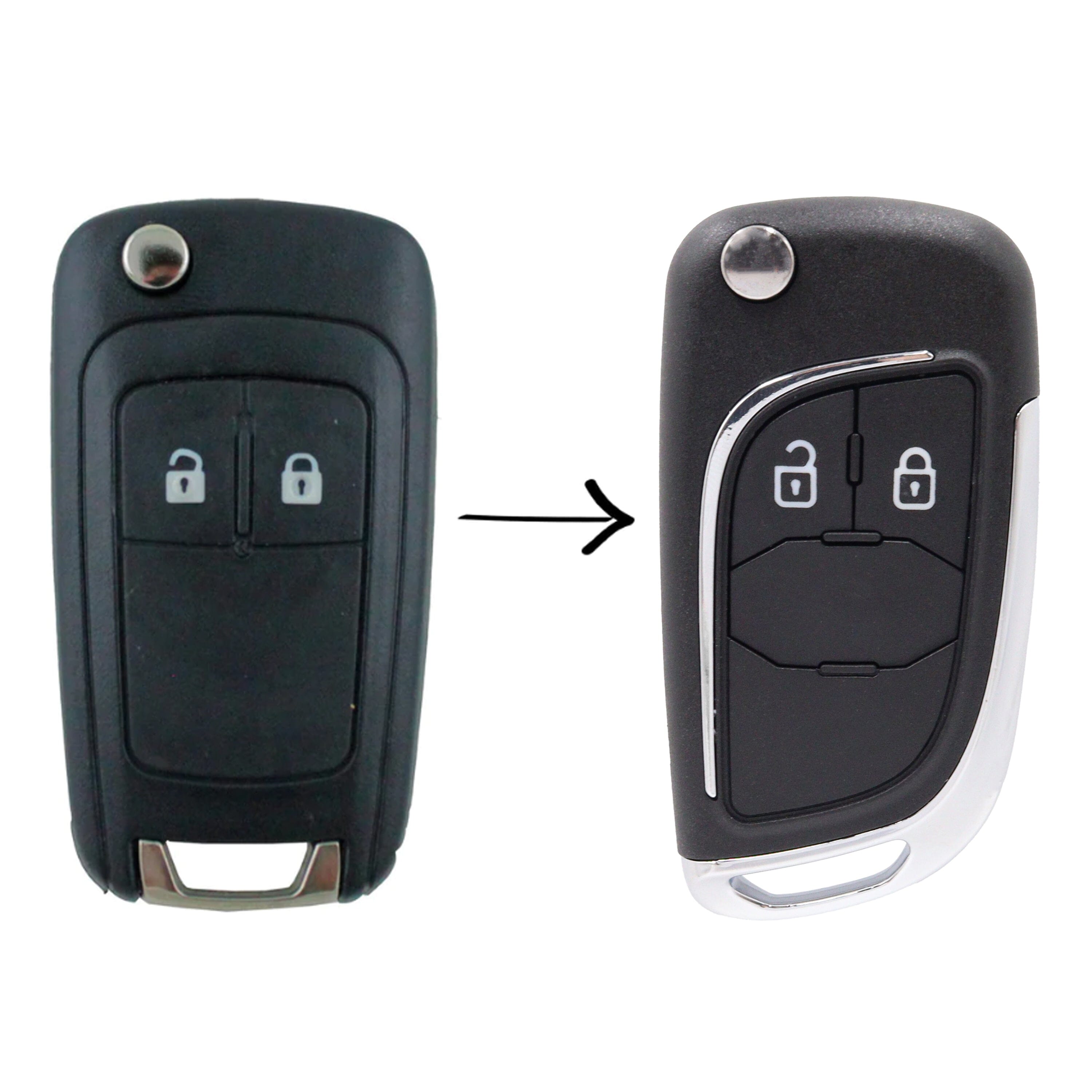 2 Button Replacement Flip Key Shell To Suit Holden | Remote Pro