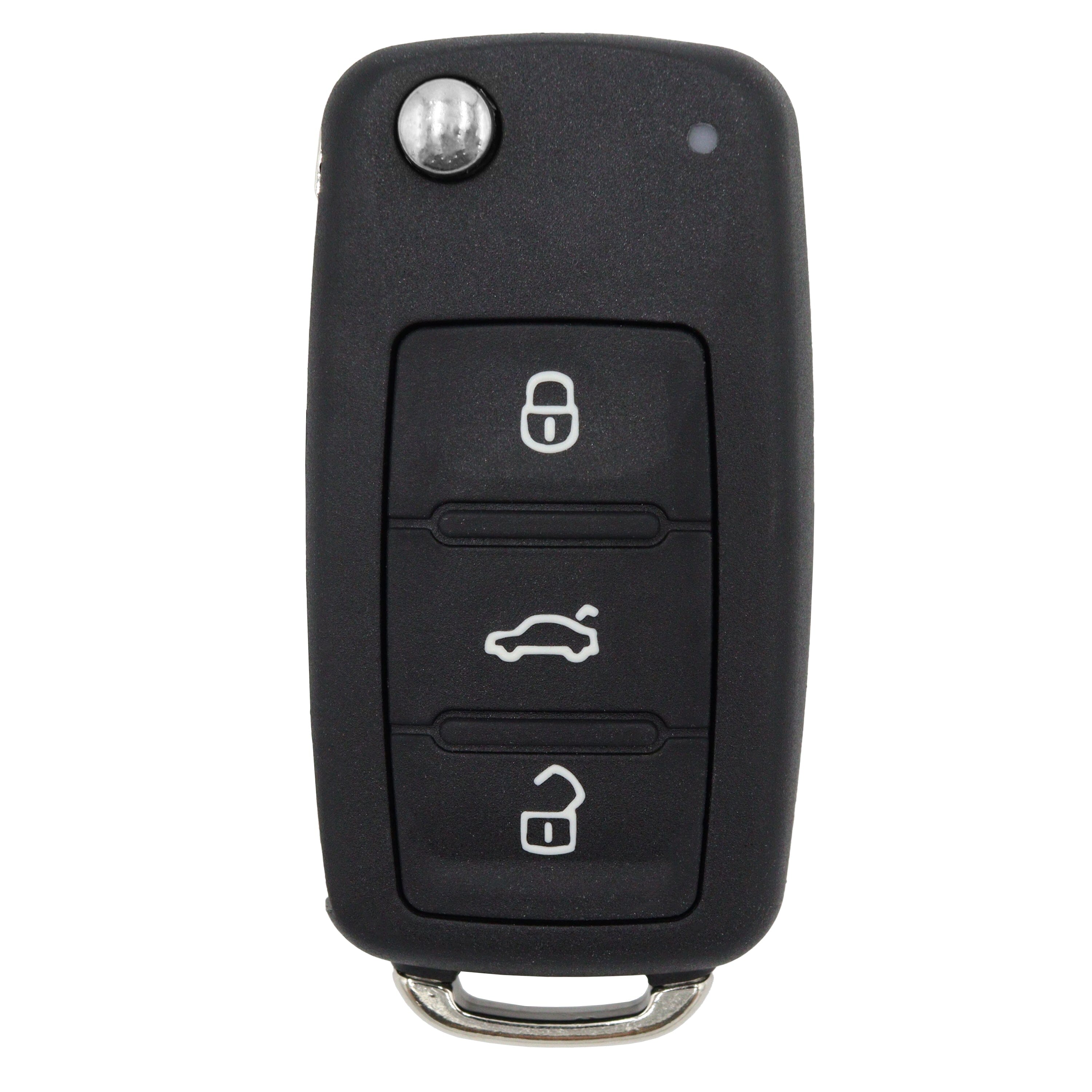 To Suit Volkswagen Beetle/Eos/Golf/Jetta/Polo 3 Button Uncut Key | Remote Pro
