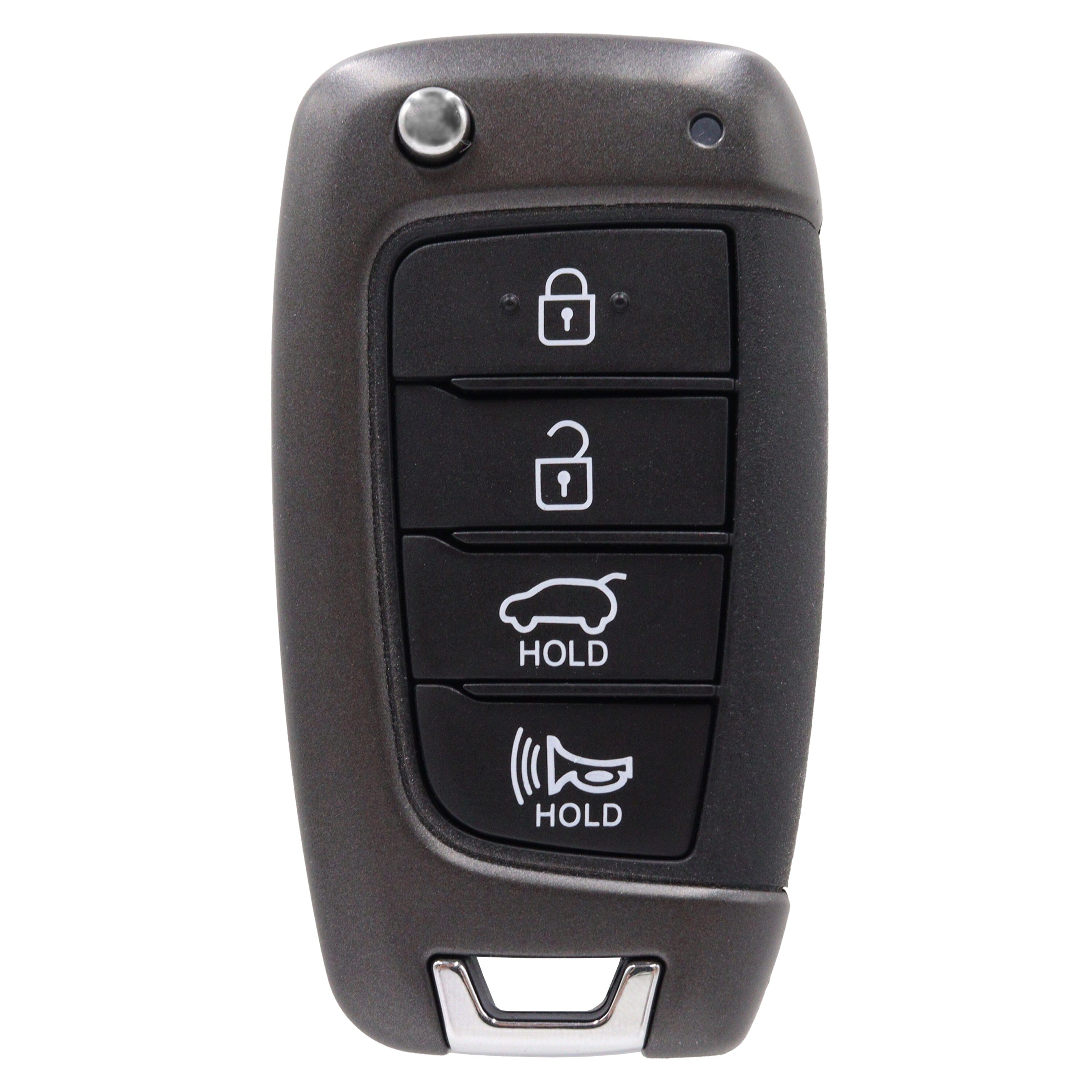 4 Button Car Key Replacement Shell To Suit Hyundai i30N, Kona N, Tucson | Remote Pro