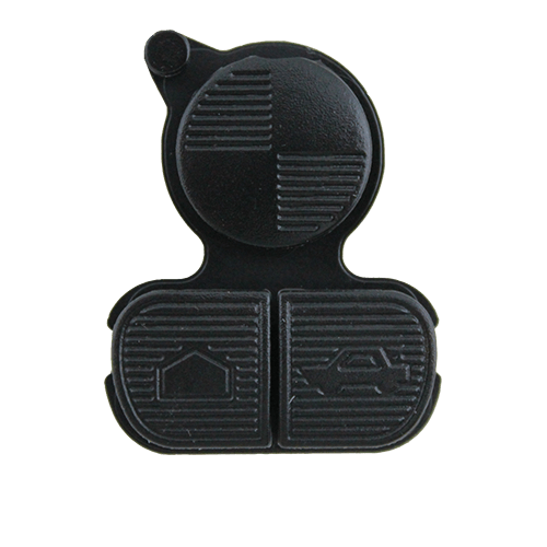 To Suit BMW Rubber Key Pad 3 Button Replacement Remote Shell/Case/Enclosure X3 X5 M3 | Remote Pro