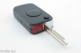 Mercedes-Benz 1 Button Remote Flip Blank Key Replacement Shell/Case/Enclosure - Remote Pro - 6