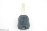 Peugeot 207 307 407 2 Button Key Remote Case/Shell/Blank - Remote Pro - 2