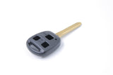 3 Button Blank Car Key Shell/Case To Suit Toyota Prado RAV4 Echo Corolla