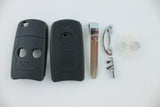 Toyota 2 Button Uncut Flip Key - Remote Pro - 4