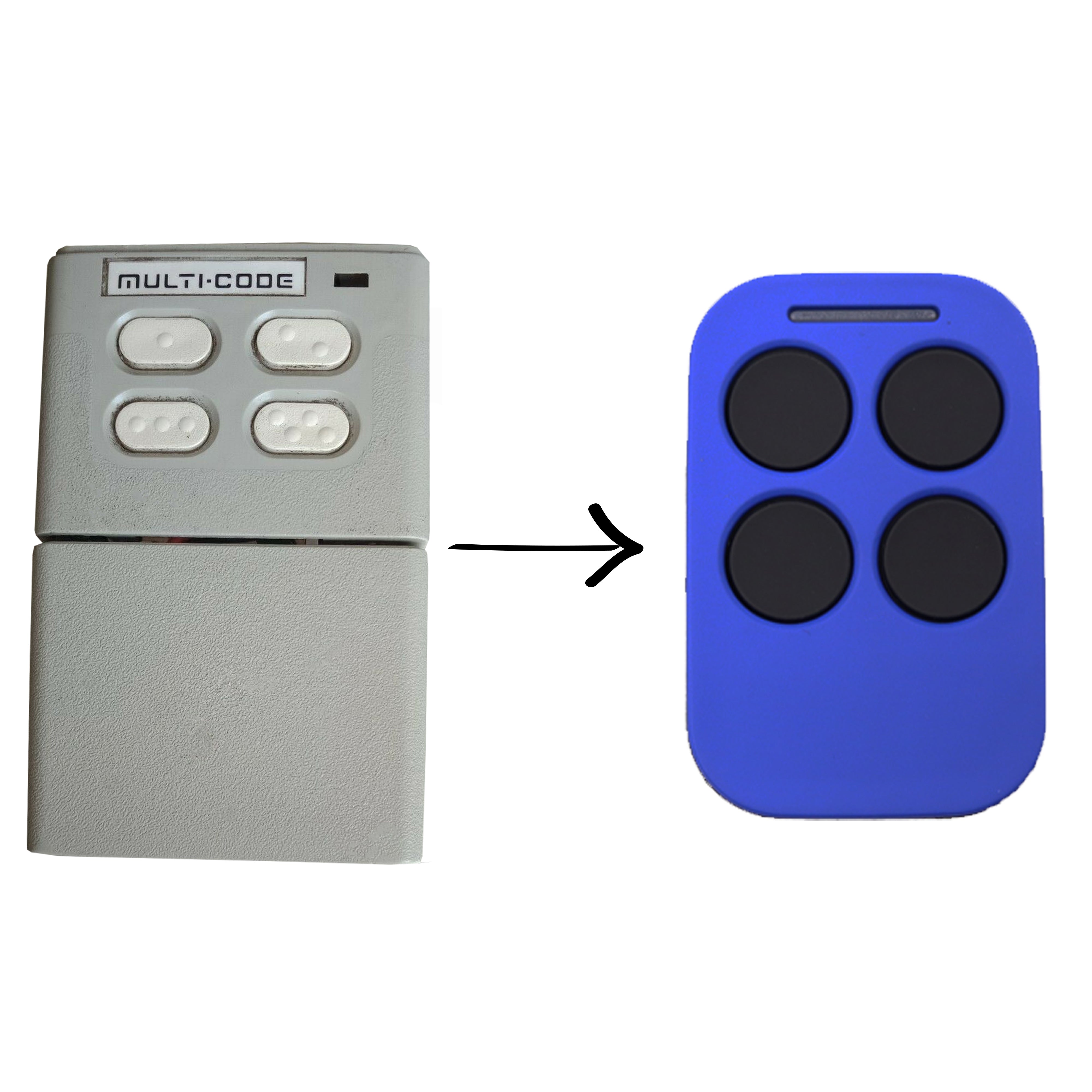 Multi-Code 4B Compatible Remote | Remote Pro