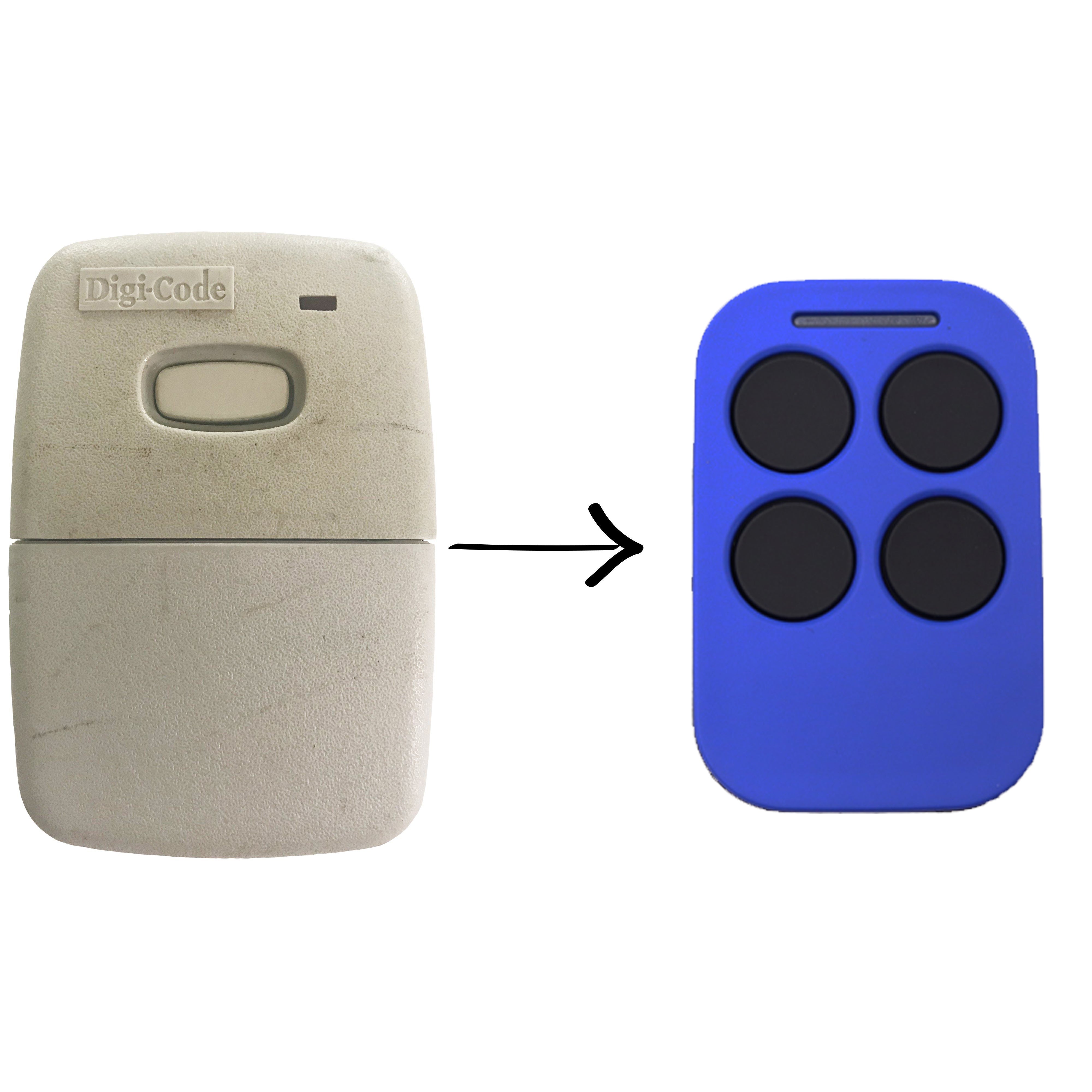 Digi-Code 1 Button Compatible Remote | Remote Pro
