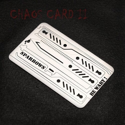 Sparrows Chaos Card: Wary Edition Lock Pick Tools