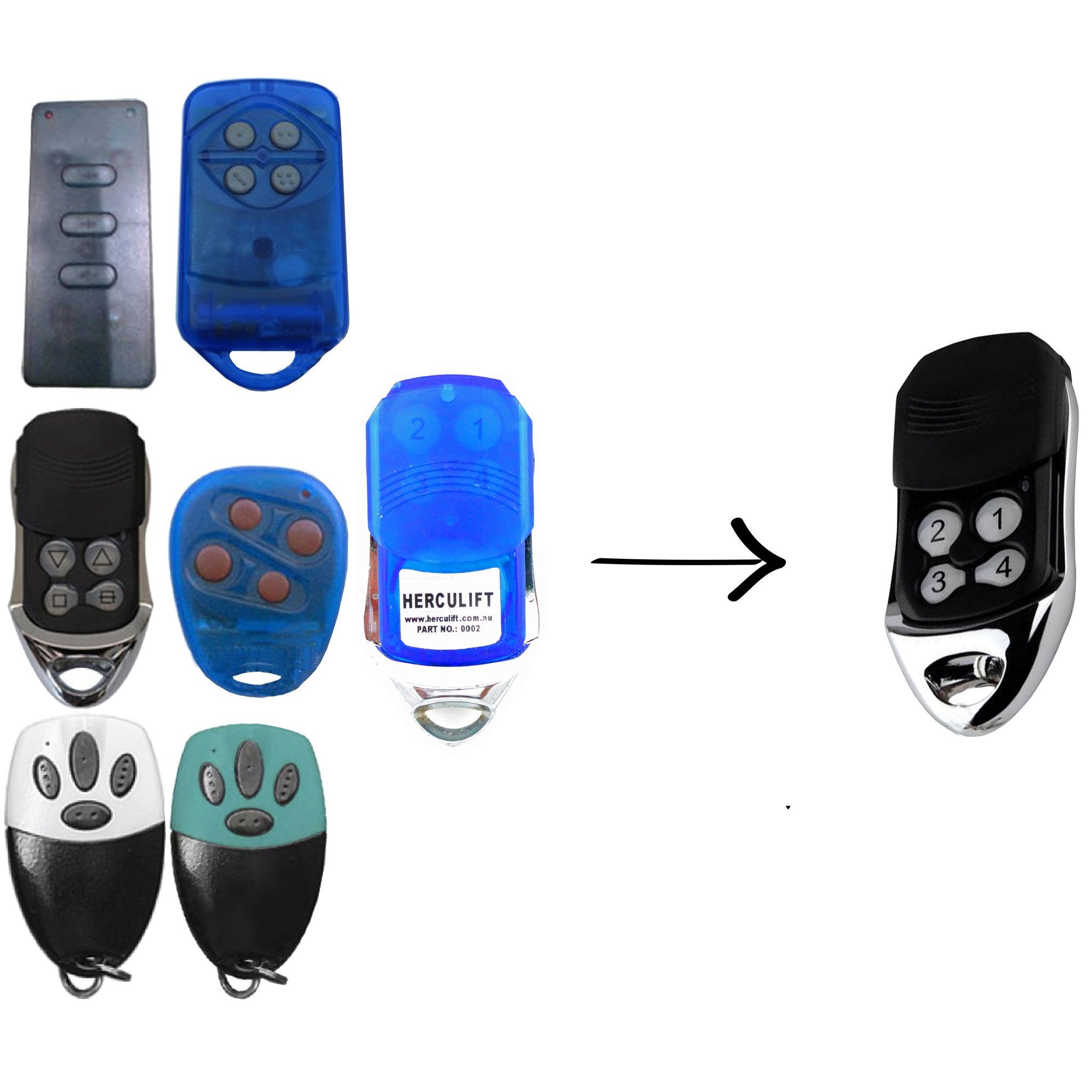 Herculift Compatible Remote | Remote Pro