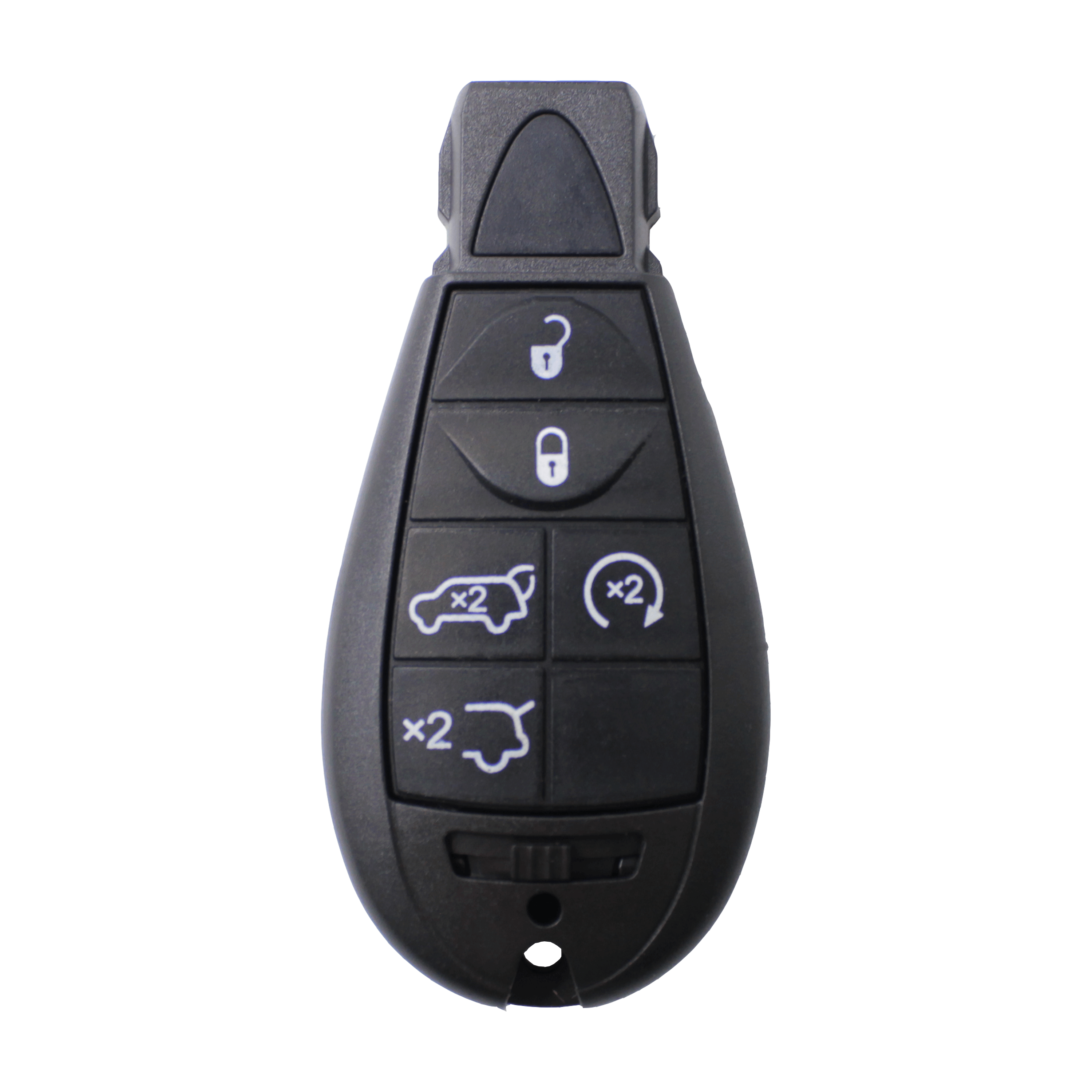 To Suit Chrysler Voyager 2008-2014 5 Button Key Remote Case/Shell/Blank/Enclosure | Remote Pro