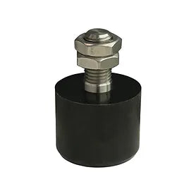 Sliding Gate Fitting - Guide Roller, Non-Marking Hard Rubber Roller, Ss Bolt