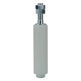 Sliding Gate Fitting - Guide Roller, 40 Diameterx140mm, White Nylon