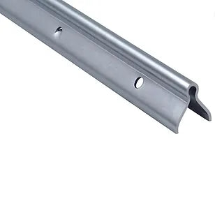 Sliding Gate Track, Concrete-In, 20 Diameter, 3M Long Galvanized