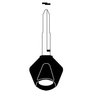 Multi-Function Key Blade YH35R to suit Yamaha | Remote Pro