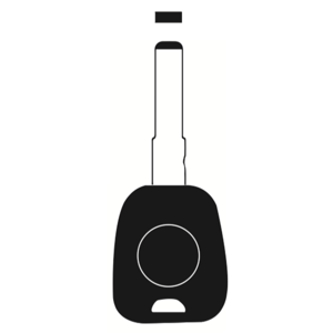 Replacement Key Fob Housing Case For Peugeot 206, 207, 307, 407 - 2 Button Key Shell