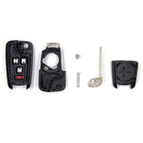 To Suit Holden 4 Button VF Commodore Remote/Key Shell ONLY