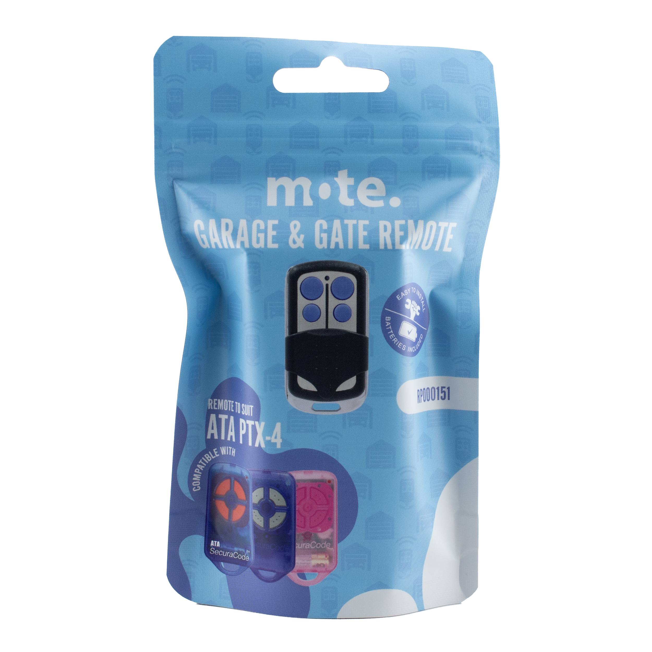 Packaged Remote to suit ATA PTX-4