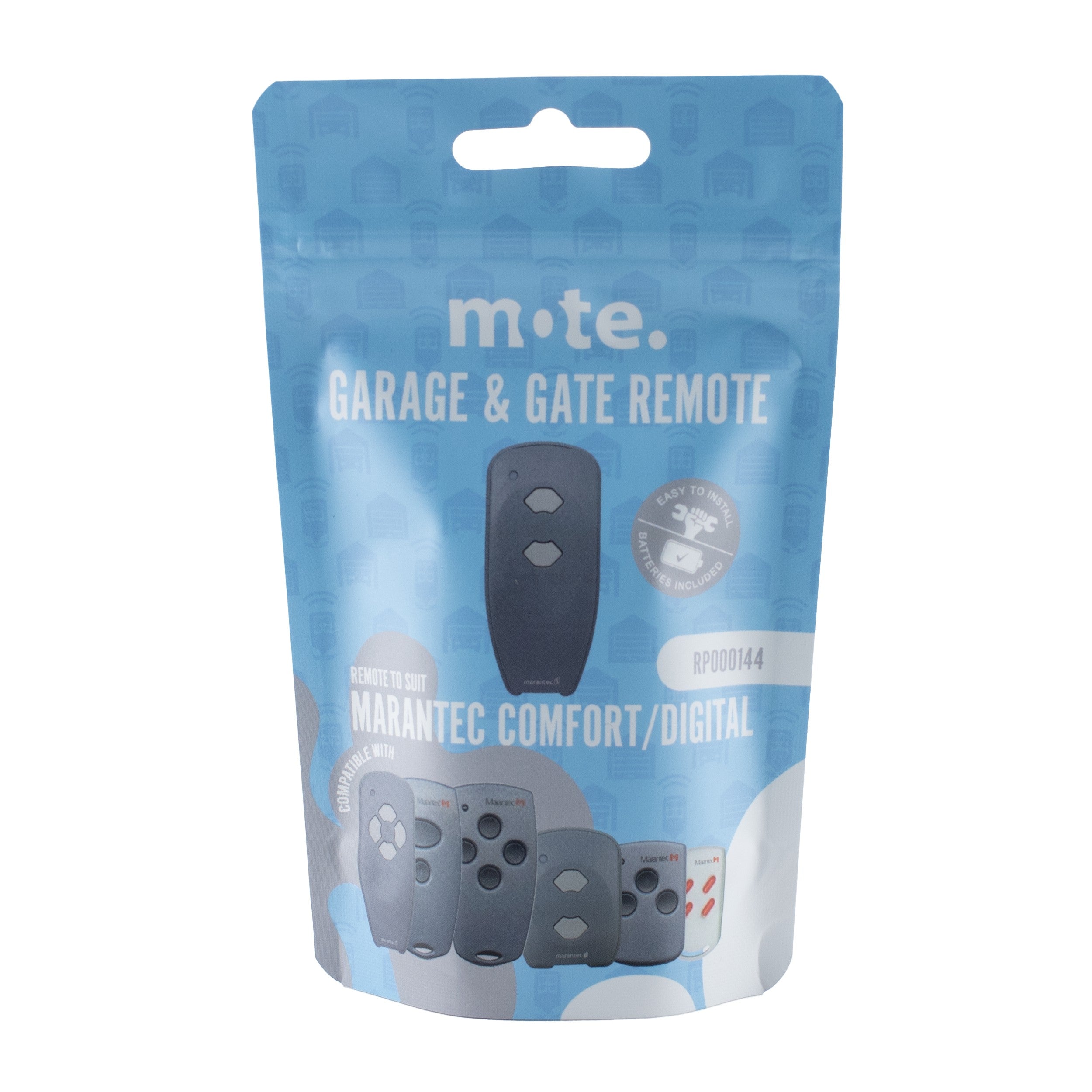 Packaged Remote to suit Marantec Comfort/Digital