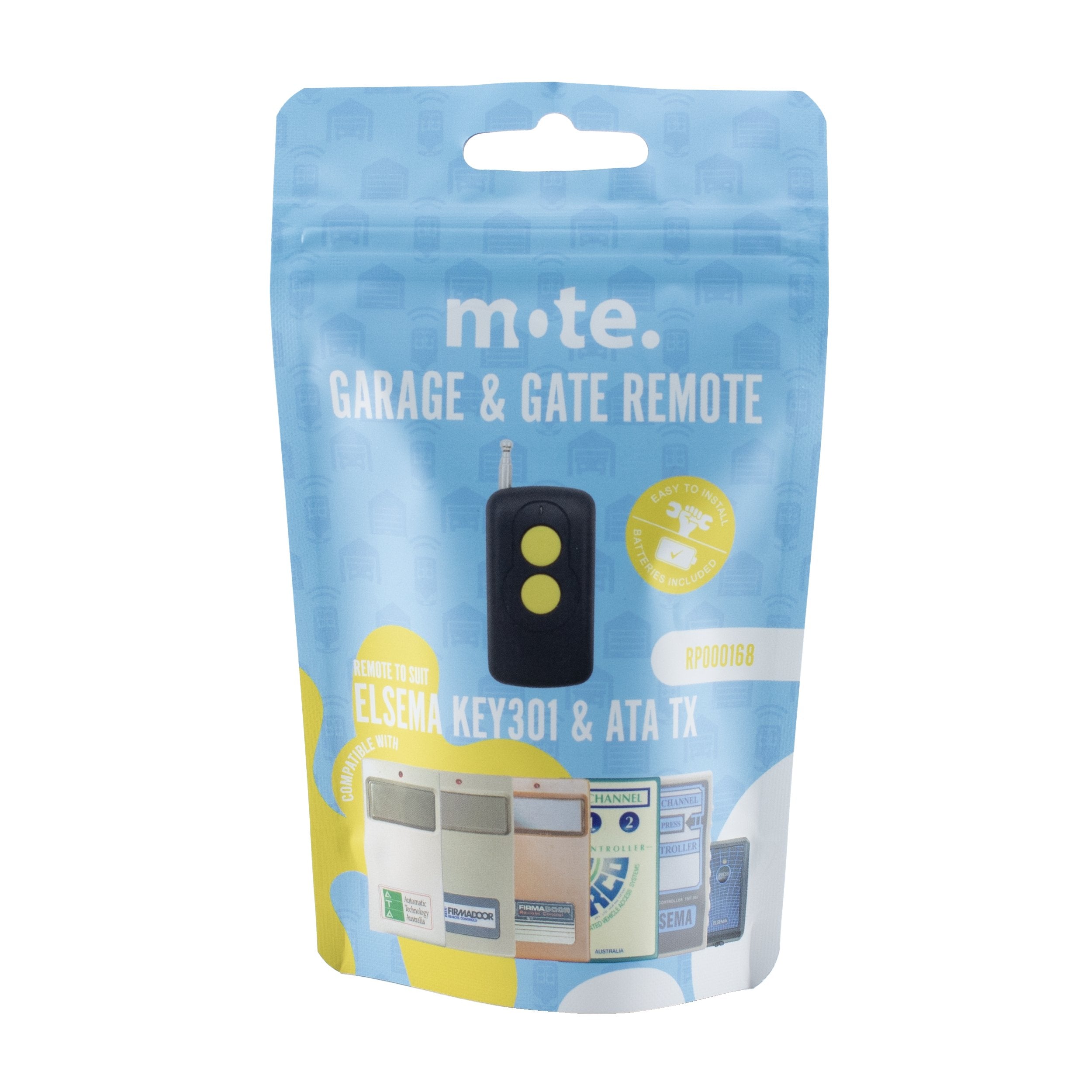 Packaged Remote to suit Elsema KEY301 & ATA TX