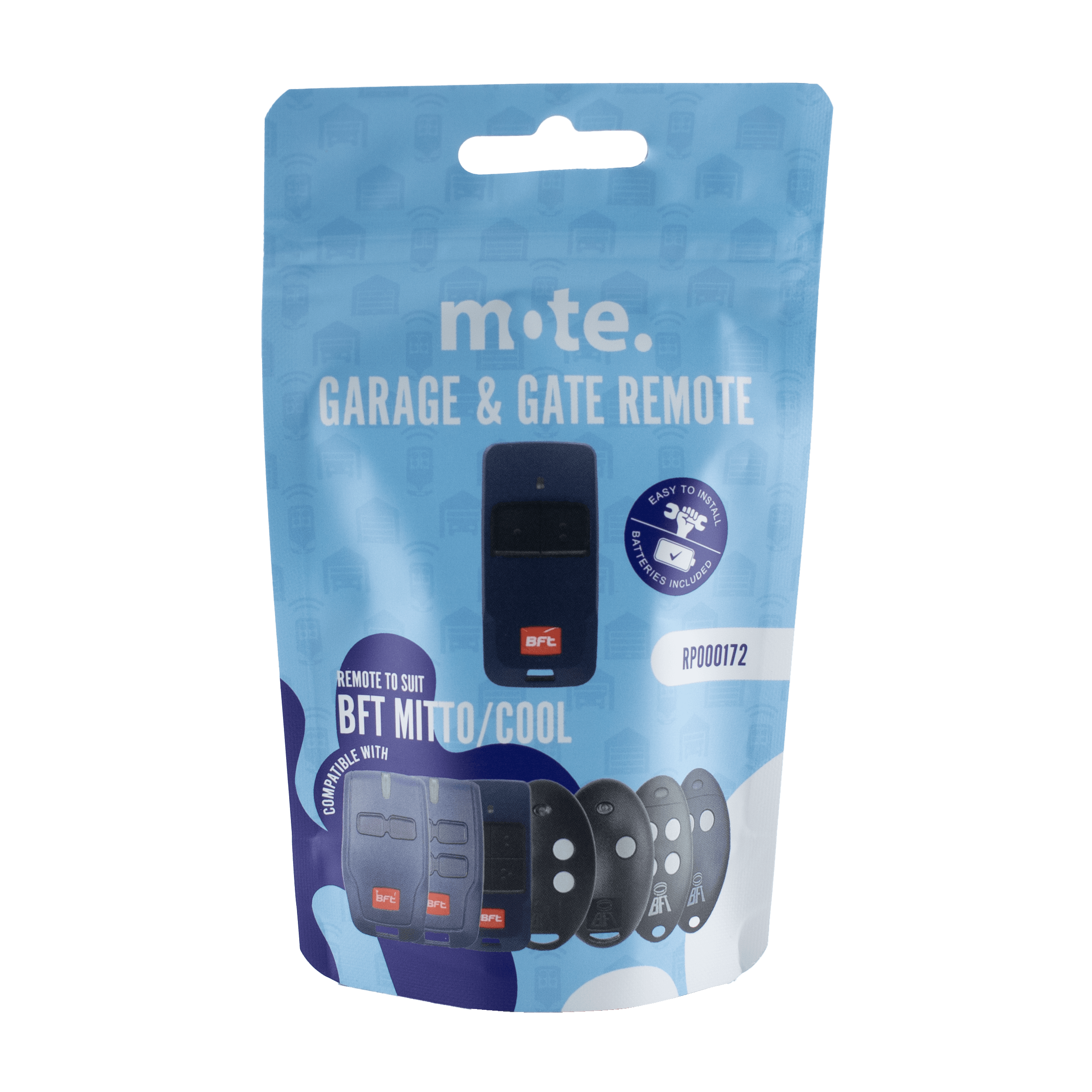 Packaged Remote to suit BFT Mitto/Cool