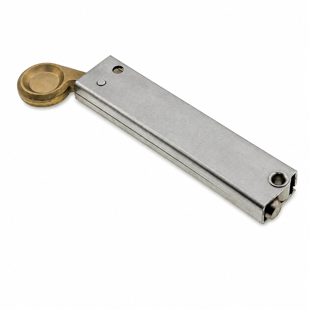 Stainless Steel Spring-Loaded Gate Drop Bolt - Ambidextrous Gate Latch