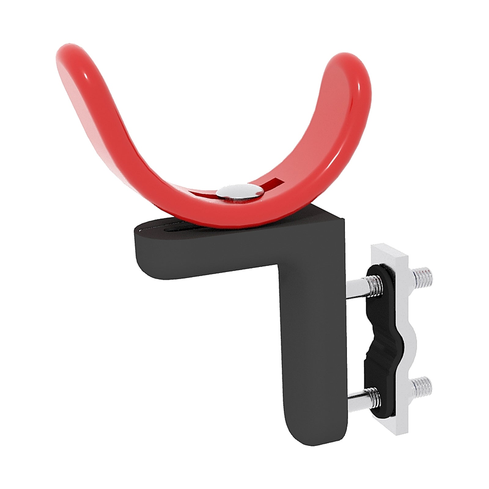 Hands-Free Door Opener Red Stainless Steel