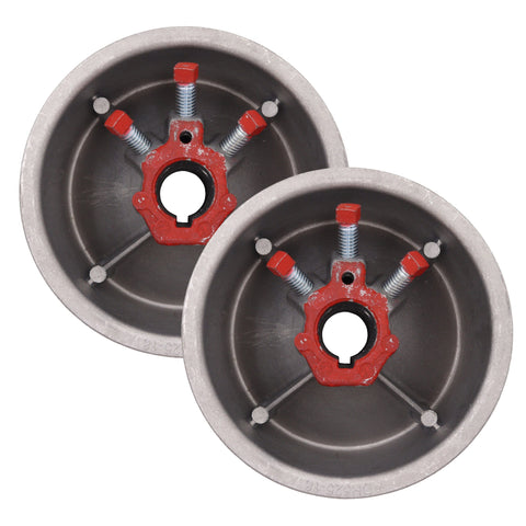 Sectional Garage Door Cable Drum - DNS 5-18 Red (Pair)