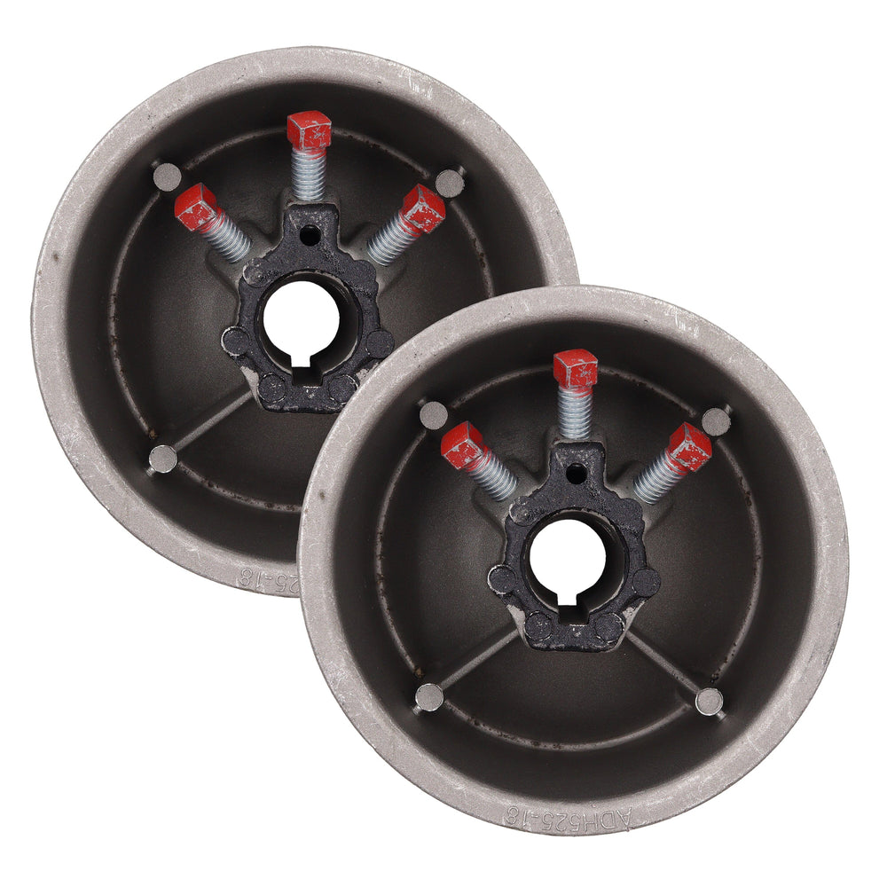 Sectional Garage Door Cable Drum - DNS 5-18 Black (Pair)