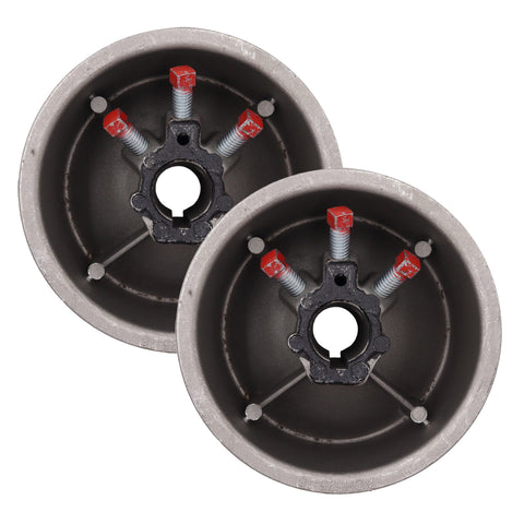 Sectional Garage Door Cable Drum - DNS 5-18 Black (Pair)