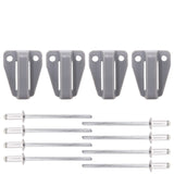 B&D Locking Bar Guides To Suit All Garage Doors 51155 - 4 Pack