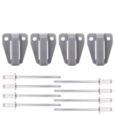 B&D Locking Bar Guides To Suit All Garage Doors 51155 - 4 Pack