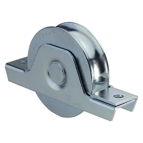 Sliding Gate Fitting - Gate Wheel, Recess Mount, 160 Diameter, 600Kg Rating, 20mm Track