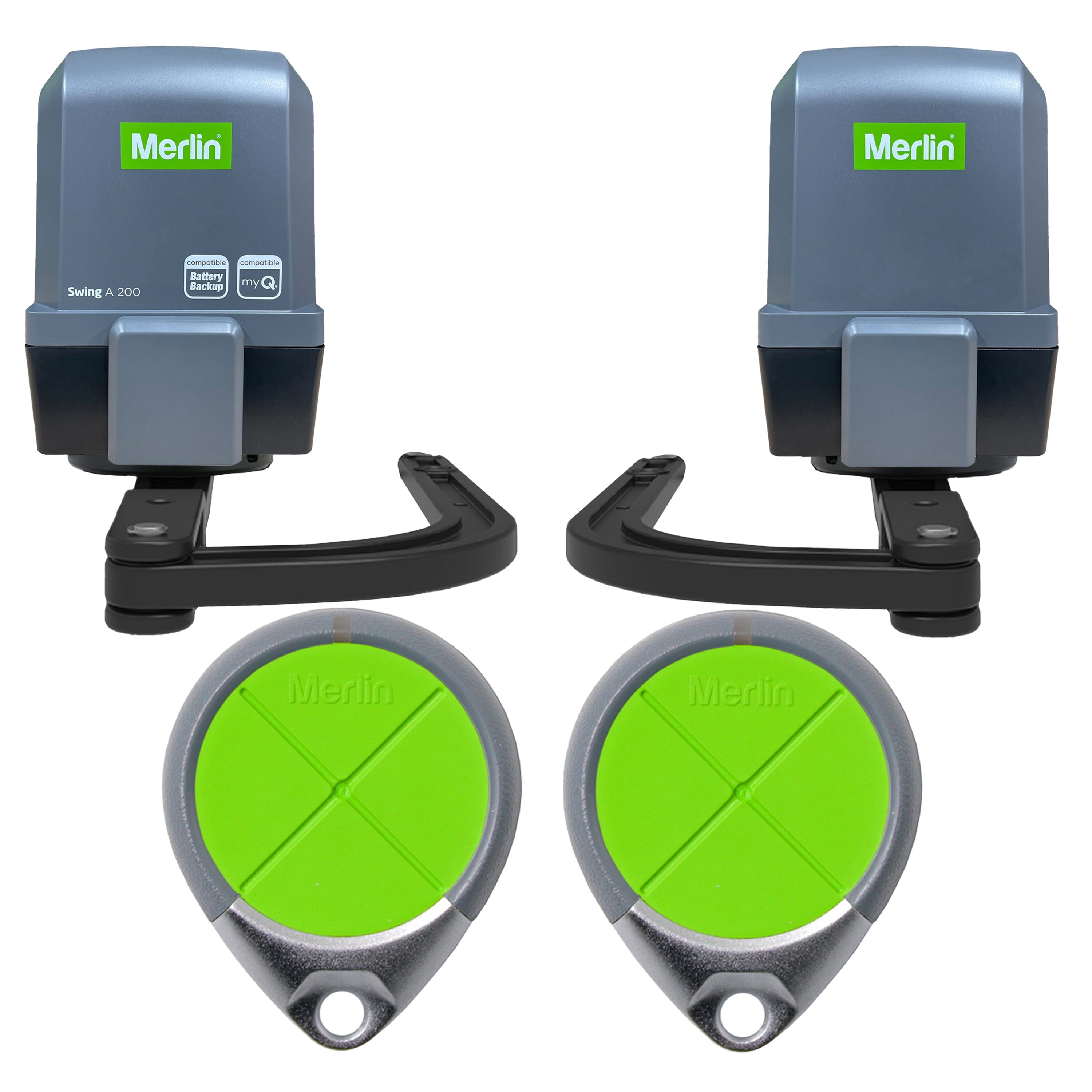 Merlin A200 Double Swing Gate Motor/Opener-Remote Pro